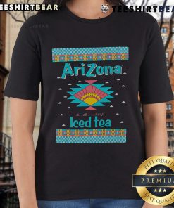 Vintage ladies tee featuring 'Nice Arizona Lemon Tea' design, perfect for summer fashion and refreshing beverage lovers.