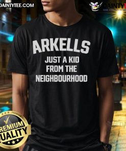 Nice Arkells Just A Kid From The Neighbourhood T-Shirt featuring vibrant design and soft fabric for casual wear.