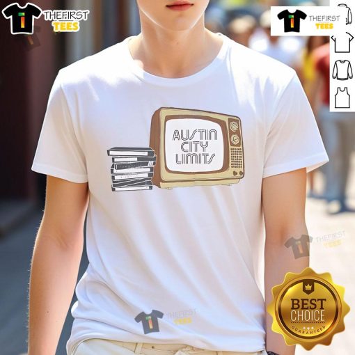 Alt Text: Austin City Limits ACL Logo t-shirt featuring vibrant design and classic TV show graphics for music lovers.
