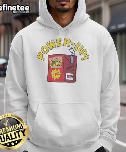 Cozy Nice Backyard Baseball Power Up Hoodie displayed in a sunny outdoor setting, perfect for baseball fans.