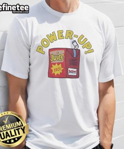Nice Backyard Baseball Power Up T-Shirt featuring a vibrant graphic design, perfect for baseball enthusiasts and casual wear.