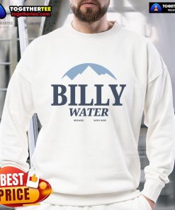 Nice Billy Water sweatshirt featuring WSP Cool Cool Water design, perfect for casual wear and water-themed fashion.