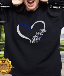 Cozy Dallas Cowboys NFL sweatshirt featuring 'Nice Butterflies In My Stomach' design, perfect for fans and casual wear.