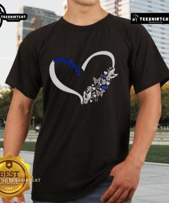 Dallas Cowboys NFL T-shirt featuring 'Nice Butterflies In My Stomach' graphic, perfect for football fans.