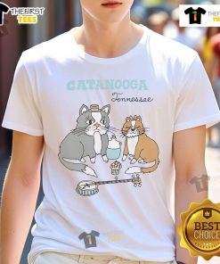 Alt Text: Stylish Nice Catanooga Tennessee T-Shirt featuring vibrant design and comfortable fit for cat lovers in Tennessee.