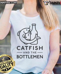 Nice Catfish and the Bottlemen ladies tee featuring a stylish design for fans of the band, perfect for casual wear.