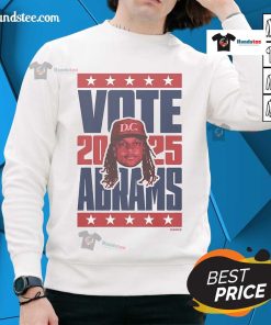 Nice CJ Abrams 2025 Vote Sweatshirt featuring a stylish design perfect for showing support during elections.