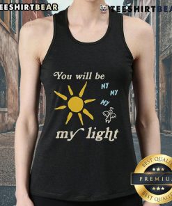 Colton Dixon 'You Will Be My Light' tank top featuring stylish design and vibrant colors, perfect for fans and casual wear.