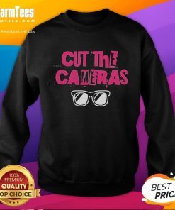 Nice Cut The Cameras sweatshirt featuring stylish glasses design, perfect for casual wear and trendy outfits.