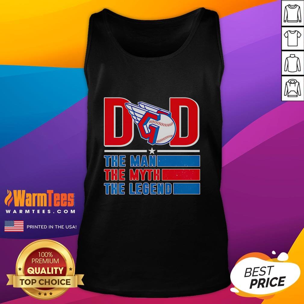 Nice Dad The Man The Myth The Legend Cleveland Guardians Tank Top Nice Dad The Man The Myth The Legend Cleveland Guardians tank top for fans, featuring a stylish design and team colors.