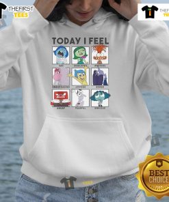 Colorful Nice Disney Pixar Inside Out 2 hoodie featuring emotions design, perfect for fans of the animated film.