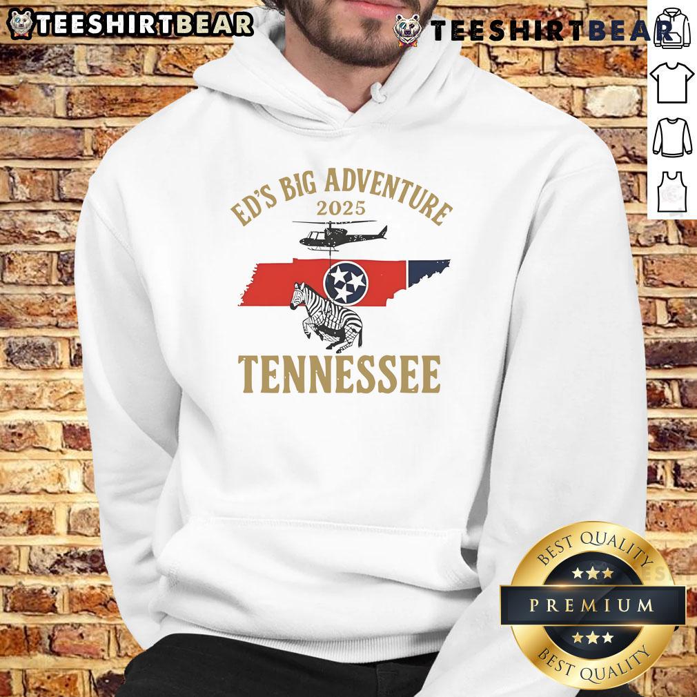 Nice Ed'S Big Adventure Tennessee Hoodie Cozy Nice Ed's Big Adventure Tennessee hoodie in a scenic outdoor setting, perfect for exploring the great outdoors.