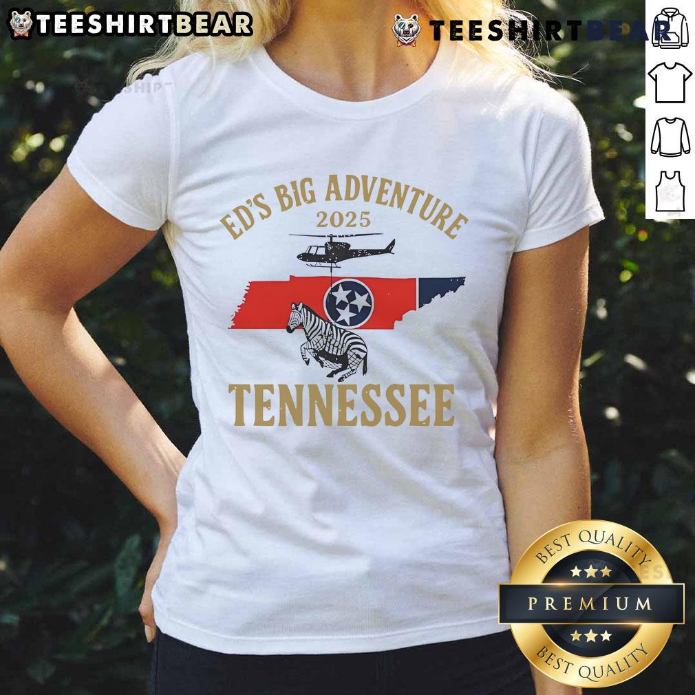 Nice Ed'S Big Adventure Tennessee Ladies Tee Nice Ed's Big Adventure Tennessee Ladies Tee featuring vibrant design and comfortable fit for outdoor enthusiasts.
