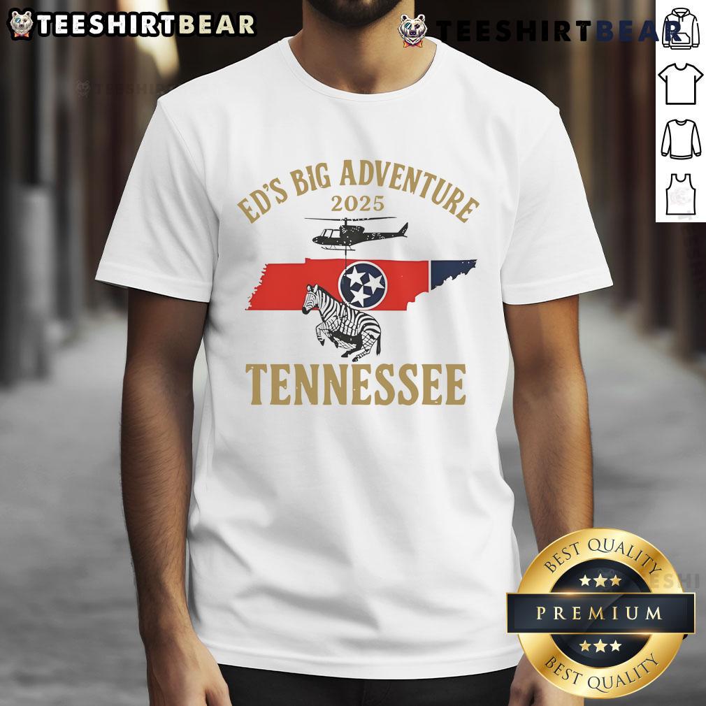 Nice Ed'S Big Adventure Tennessee T Shirt Nice Ed's Big Adventure Tennessee T-Shirt featuring vibrant graphics and comfortable fabric, perfect for outdoor enthusiasts.