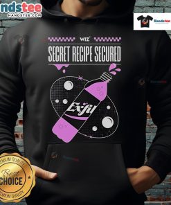 Alt Text: Nice Exfil Wiz Secret Recipe Secured Hoodie featuring stylish design and secure pockets for tech enthusiasts.
