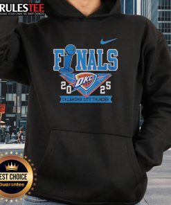 2025 Oklahoma City Thunder hoodie featuring a stylish design for fans, perfect for game day and everyday wear.