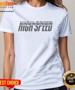 High-speed ladies' tee featuring the Nice Grand Slam Track design, perfect for active sportswear enthusiasts.