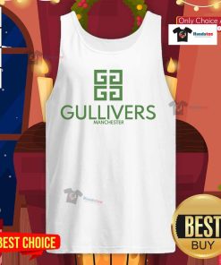 Alt Text: Stylish Nice Gullivers Manchester tank top in vibrant colors, perfect for casual summer outfits and fashion enthusiasts.