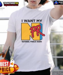 Nice NPR National Public Radio T-Shirt featuring a vibrant design and bold logo, perfect for public radio enthusiasts.