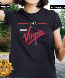 Nice I'm A Mobile Virgin Ladies Tee featuring a playful design perfect for casual wear and showcasing mobile-themed humor.