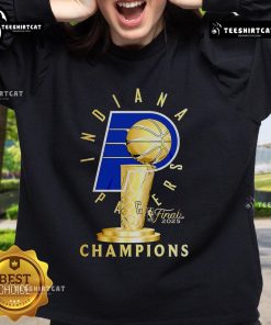 Nice Indiana Pacers Finals 2025 Champions Limited Sweatshirt showcasing team colors and logo, perfect for fans.