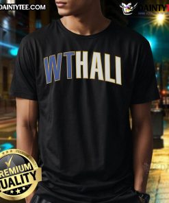Alt Text: Nice Indiana Pacers Tyrese Haliburton Wthali T-Shirt featuring vibrant design and team colors for fans.