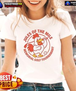 Alt Text: Ladies tee at the Nice Jules of the Mile Memorial Golf Tournament, showcasing vibrant green fairways and participants.