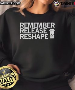 Cozy Nice Juneteenth Remember Release Reshape Sweatshirt in vibrant colors, perfect for celebrating freedom and heritage.