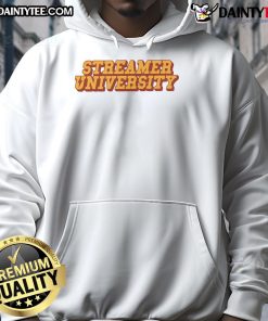 Alt Text: Kai Cenat wearing a stylish university hoodie, showcasing his vibrant streaming personality and casual fashion.