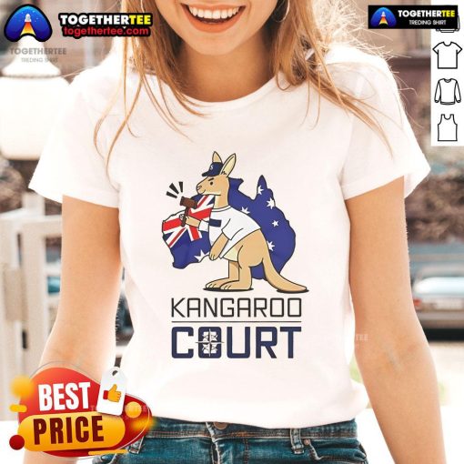Nice Kangaroo Court Seattle Mariners ladies tee featuring vibrant team colors and a stylish design for fans.
