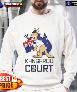 Nice Kangaroo Court Seattle Mariners sweatshirt featuring vibrant team colors and logo, perfect for fans and collectors.