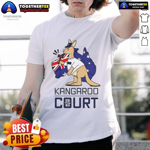 Nice Kangaroo Court Seattle Mariners T-Shirt featuring vibrant team colors and unique design, perfect for fans.