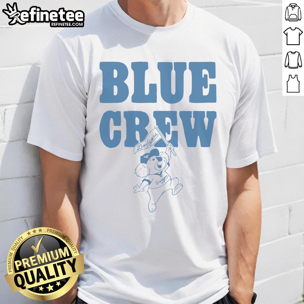 Nice Koala Los Angeles Dodgers Blue Crew T Shirt Nice Koala Los Angeles Dodgers blue crew t-shirt featuring a stylish design for baseball fans and casual wear.