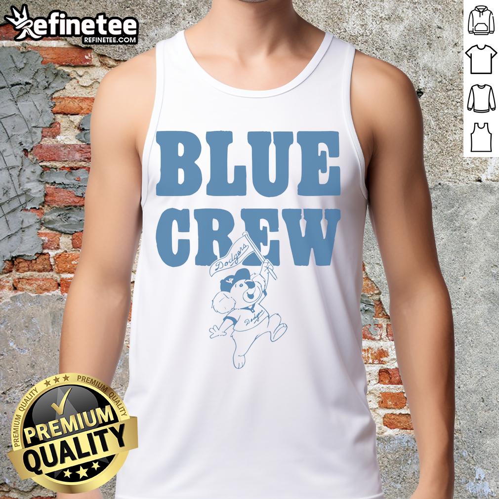 Nice Koala Los Angeles Dodgers Blue Crew Tank Top Nice Koala Los Angeles Dodgers blue crew tank top featuring a playful design, perfect for baseball fans and summer wear.