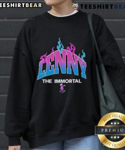 Nice Lenny The Immortal sweatshirt featuring a unique design and vibrant colors, perfect for casual wear.