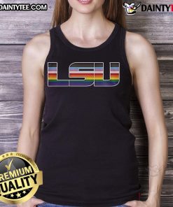 Nice LSU Tigers Baseball Pride Night 2025 LGBT tank top showcasing vibrant colors and inclusive design for fans.