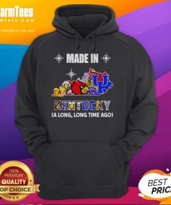 Cozy Nice Made In Kentucky A Long Long Time Ago hoodie displayed on a mannequin, perfect for casual wear.