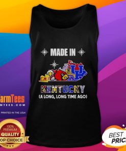 Nice Made in Kentucky A Long Long Time Ago Tank Top featuring a vintage design and comfortable fit for casual wear.