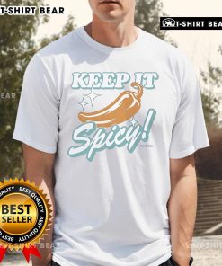 Nice Maverick Keep It Spicy Chilli T-Shirt featuring a vibrant chili graphic, perfect for spice lovers and casual wear.