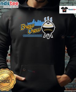 Stylish Nice Milwaukee Brewers City Connect Graphic 2025 Hoodie featuring team colors and logo for fans.