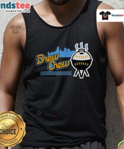 Stylish Nice Milwaukee Brewers City Connect graphic tank top for 2025, showcasing team spirit and trendy design.