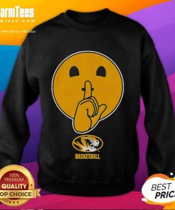 Nice Mizzou Basketball Hush Sweatshirt in black, featuring a stylish design perfect for fans and casual wear.