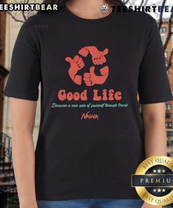 Montbell Eco Hybrid Nanga Ladies Tee for travel, showcasing style and comfort for discovering a new side of yourself.