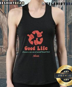 Montbell Eco Hybrid Nanga Tank Top for travel enthusiasts, promoting a good life and self-discovery through adventure.