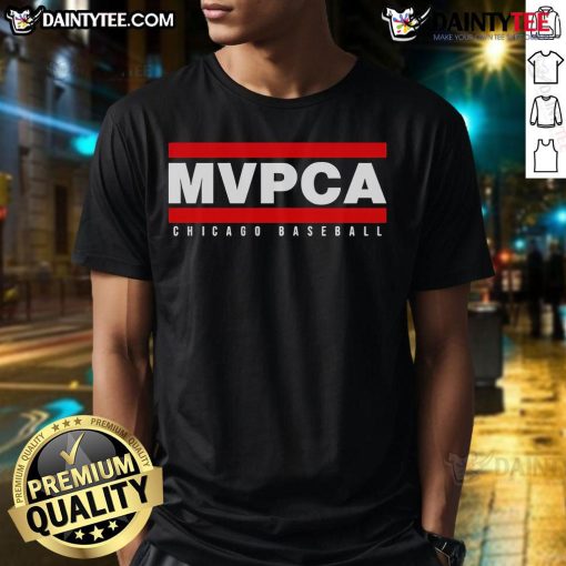 Nice MVPCA Chicago Cubs T-Shirt featuring team colors and logo, perfect for fans showing their support.