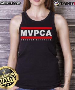 Nice MVPCA Chicago Cubs tank top featuring team colors and logo, perfect for summer sports fans.