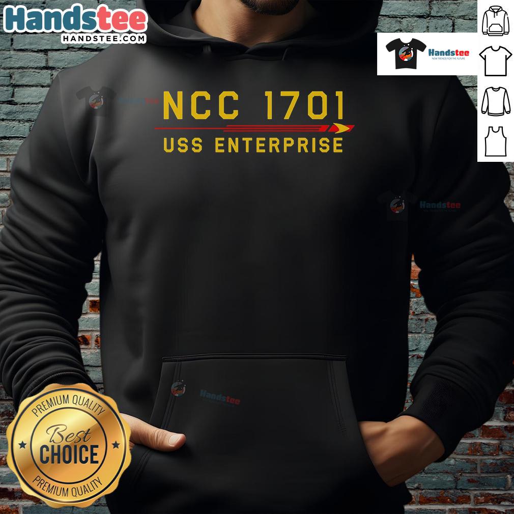 Nice Ncc 1701 Uss Enterprise Hoodie Cozy Nice NCC-1701 USS Enterprise hoodie featuring iconic Star Trek design, perfect for fans and casual wear.
