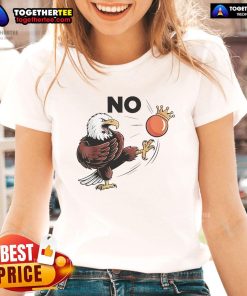 Nice No Kings In America Eagle Ladies Tee featuring a stylish eagle design for patriotic womens fashion.