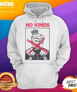 Alt Text: Stylish Nice No Kings Trump Paint Hoodie featuring a vibrant design, perfect for casual wear and making a statement.