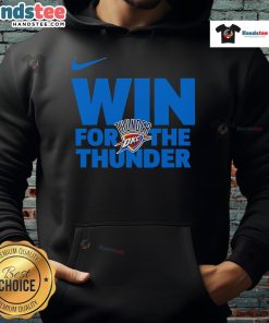 Nice Oklahoma City Thunder win hoodie showcasing team spirit and style for Thunder fans celebrating a victory.